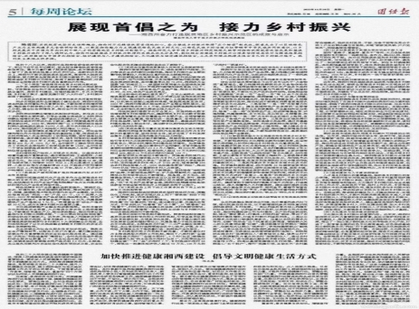 湖南師范大學中國鄉村振興研究院課題組:展